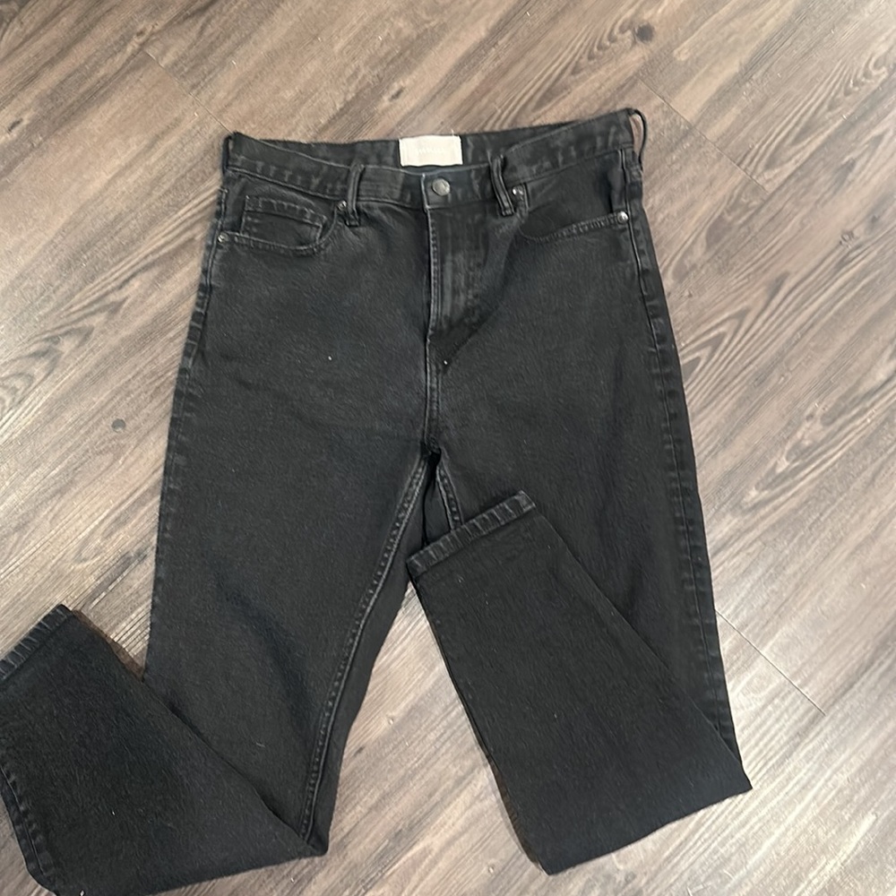 Everlane The High Rise Skinny Jean in Black EUC Women’s Denim Pants 30 /10